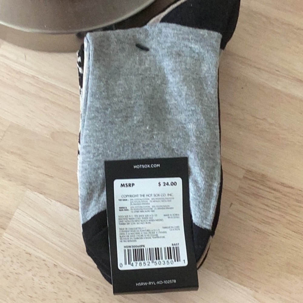 Hot Sox 3-pack Women’s Ankle Socks - Picture 4 of 6